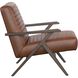 Peyton Bravo Cognac Lounge Chair